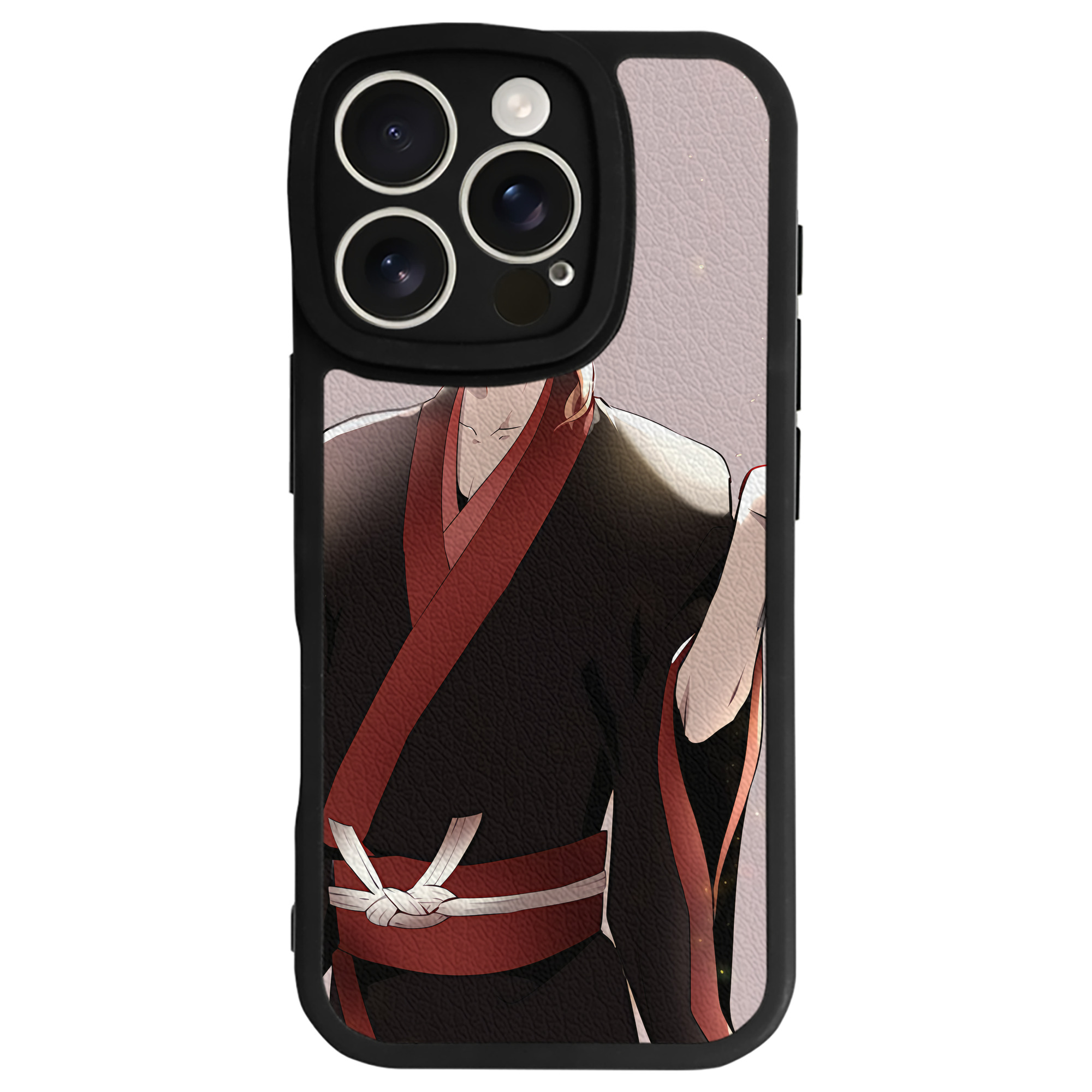 （画像用） 文豪ストレイドッグス Bungo Stray Dogs 【iPhone 16シリーズ対応】シリコンスマホケース（レザー調） 材質：シリコン